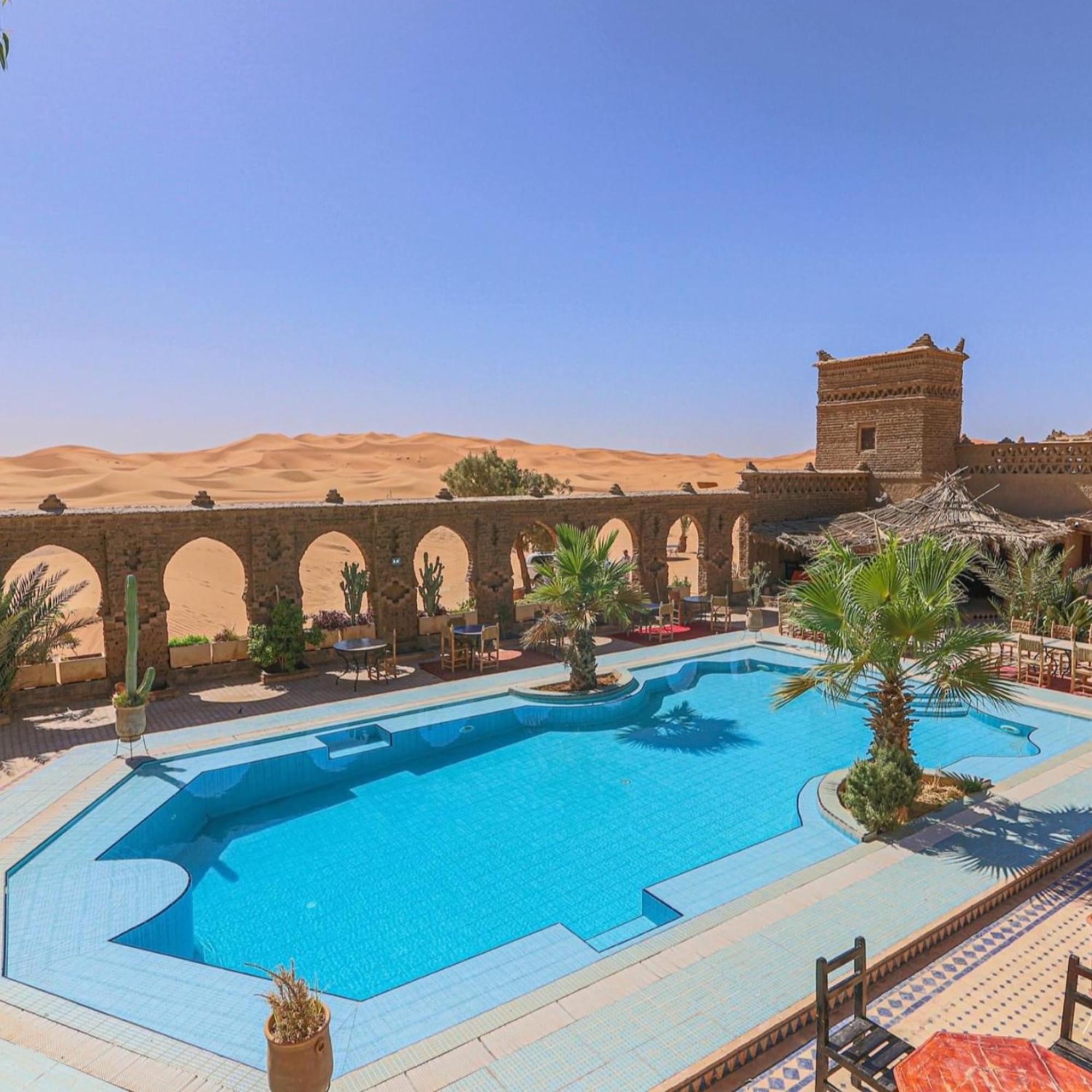 Hotel Cafe Du Sud Merzouga Exterior foto
