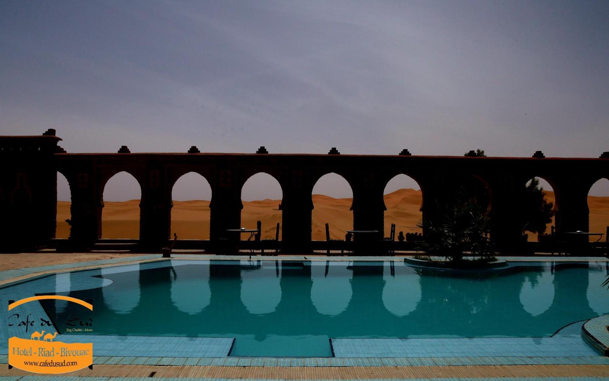 Hotel Cafe Du Sud Merzouga Exterior foto