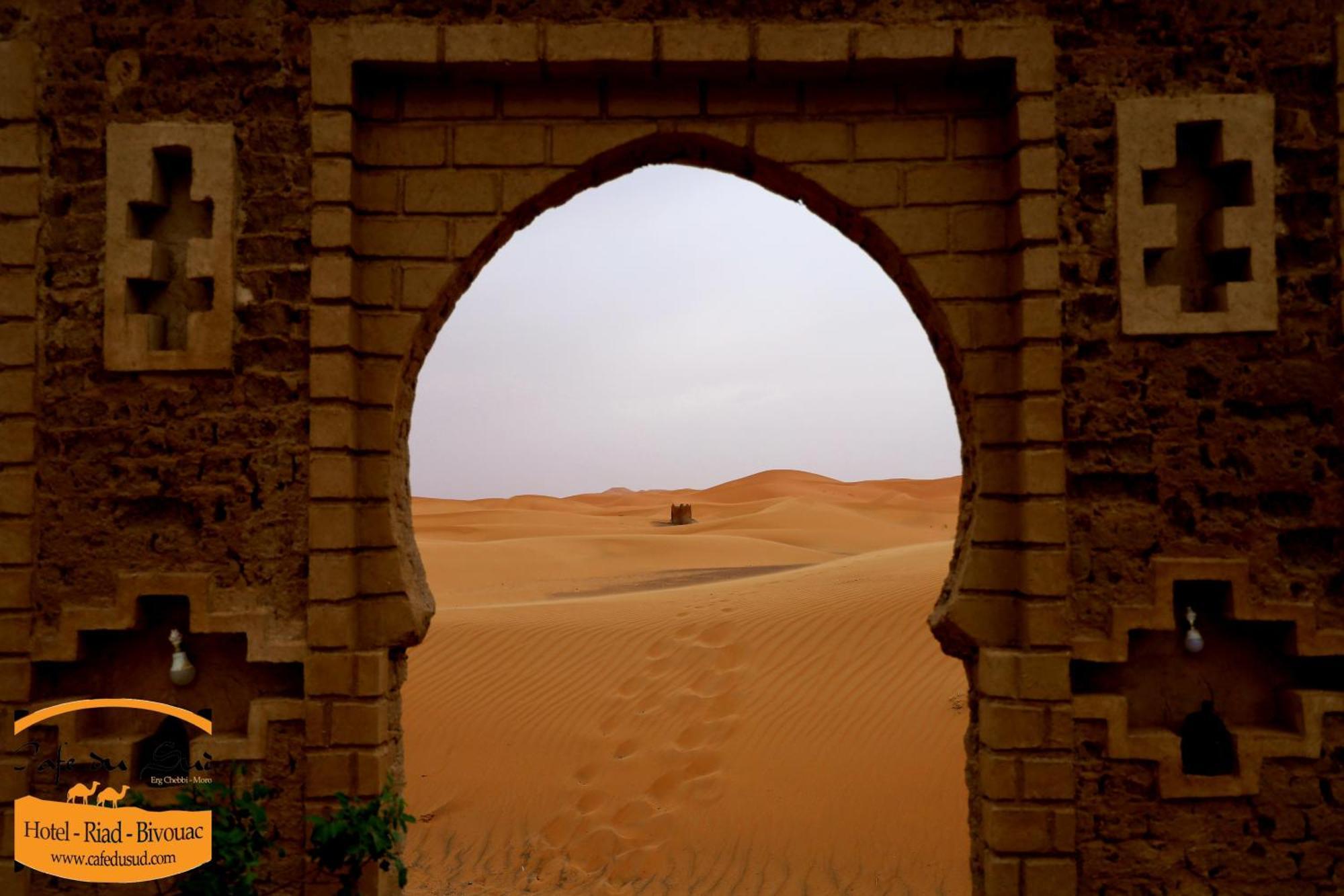 Hotel Cafe Du Sud Merzouga Exterior foto